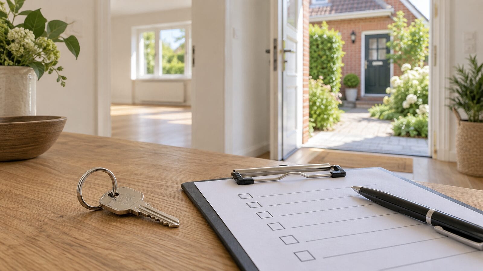 Hausübergabe nach dem Verkauf mit Checkliste und Übergabeprotokoll